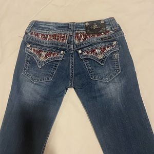 Miss me boot cut size 27